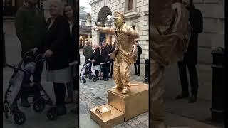 Funny Tricks on Covent Garden | Street Performance  #tricks #streetperfomance #shorts