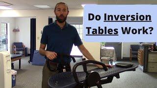 Do Inversion Tables Work? (for Back Pain & Sciatica)