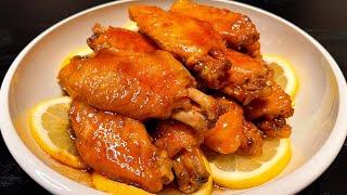 【檸檬雞翼】super yummy、酸甜可口，做法簡單  Lemon Chicken Wings Easy Recipe『CC』