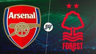 ARSENAL GOLEÓ A NOTTINGHAM FOREST POR 3 A 0 POR PREMIER LEAGUE EN FALSO NUEVE 