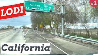 LODI CALIFORNIA | DASH CAM | USA | DRIVING TOURING VIDEO, #1