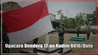 Upacara Bendera 17-an Kodim 0416/Bungo Tebo