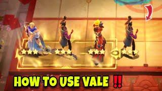 TUTORIAL VALE SKILL 2 “UPDRAFT“ MOST DOMINANT THIS SEASON | LEARN TIPS & TRICK NOW‼️