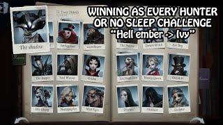 WINNING AS EVERY HUNTERS CHALLENGE (Grab your popcorn) - Identity v