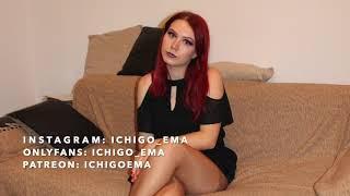 New sheer tights and black dress ~ Ichigo Ema