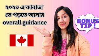 How to come to Canada as a student from Bangladesh in 2023?