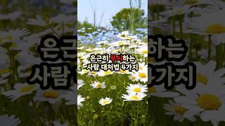 은근히 무시하는 사람 대처법 4가지 #현실조언 #명언 #삶의지혜 #인생지혜