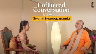 Unfiltered Conversations with Swami Swaroopananda | Psychotherapist Asira Chirmuley