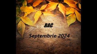 ️ RAC  - Septembrie 2024 ️