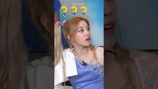 'guess the song' game with minqi  #gidle #minnie #yuqi #keeprunning