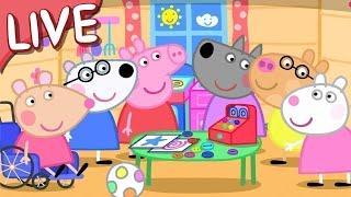 Peppa Pig's Clubhouse - LIVE  BRAND NEW PEPPA PIG EPISODES ⭐️