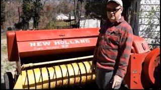 How to Thread a New Holland 69 Square Hay Baler