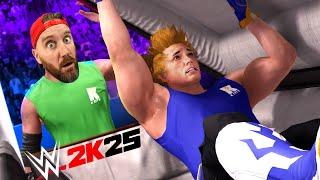 Buried Alive in WWE 2k25! (DadCity v Little Flash Part 1)