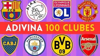 Adivina 100 Clubes de Fútbol por su Escudo (Difícil) | Especial Fútbol | MaestroQuiz