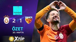 MERKUR BETS | Galatasaray (2-1) M. H. Kayserispor - Highlights/Özet | Trendyol Süper Lig - 2023/24