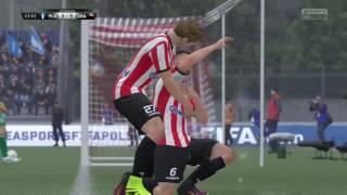 Fifa 17 Angelino free kick goal vs Wisla Plock!