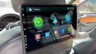 Cheap Car TV Headrest Monitor Tablet Unboxing and Review #fyp #unboxing #android #cartv #screen