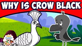 WHY IS CROW BLACK? - Fairy Tales In English | Bedtime Stories | English Cartoons | Fairy Tales