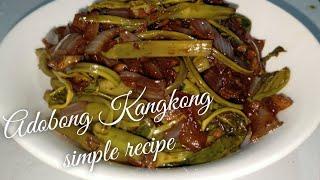 Adobong Kangkong|Simple Recipe|BABA PINOY TV