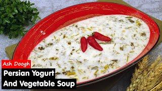 How to make Ash Doogh - A refreshing Persian soup!