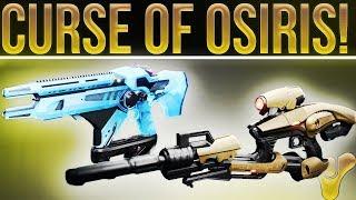 Destiny 2 Curse of Osiris. (Telesto, Jade Rabbit, Vex Mythoclast) Horde Mode(?) & More!