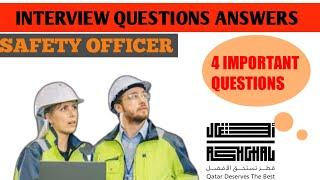 Safety Officer - Interview Questions and  Answers || Part 1 #safetyofficer #interview #ahmer #speaks