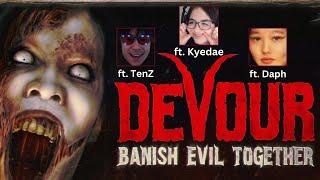 Kyedae Plays DEVOUR w/ TenZ and Daph