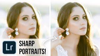 How to Use the DETAIL PANEL in Lightroom for SHARP Portraits!