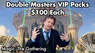 Tolarian Winds: Double Masters VIP Booster Packs Are $100 Each. That's It. That's The Title.