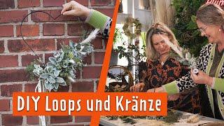 DIY Herbstfloristik - Loops und Kränze | MDR GARTEN