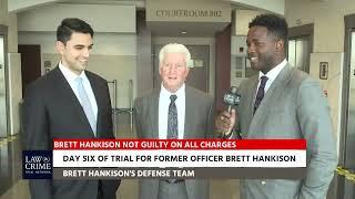 Brian Buckmire Speaks with Brett Hankison's Defense Team Following The Not Guilty Verdict