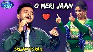 Srijan Porail Performing : O meri Jaan by KK x Pritam | Indian Idol 15 | Talent Tapes