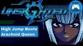 Unsighted - Walkthrough 2 - High Jump Boots and the Arachnid Queen Walkthrough - PC/Switch/Game Pass