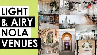 10 Light and Airy Wedding Venues in New Orleans