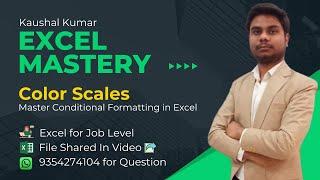 Master Color Scales in Excel | Conditional Formatting in Excel | Enhance Your Data Insights