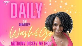 Part 1: I Tried The Anthony Dickey Wash & Go Method & Whew Chile‼️🫣