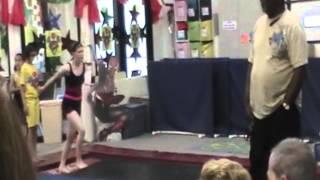 Katherine's Gymnastics performance 2013 Team Central