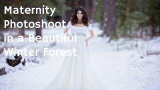 WINTER MATERNITY PHOTOGRAPHY, Breathtaking pregnancy photo shoot Sacramento Photographer