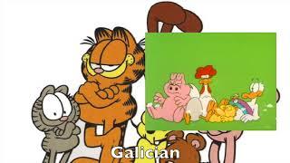 Garfield and Friends Opening Multilanguage Comparison