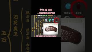 玉石的种类，什么是玉石？玉石和翡翠的区别 # 涨知识...