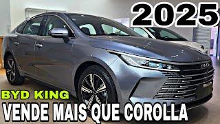 N0VO BYD KING GL HÍBRIDO PLUG-IN 2025 | JÁ É LÍDER DE VENDAS DE SEDÃS HÍBRIDOS NO BRASIL