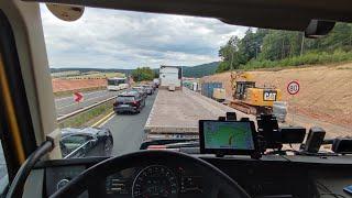 Рабочие будни, в Германии. Дальнобой по Европе 2024 #truck #driving