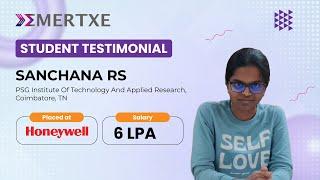 Best EMBEDDED SYSTEMS Training Institute, Bangalore | Sanchana Placed at Honeywell | Emertxe Reviews