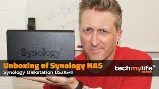 Unboxing of the Synology Diskstation DS216+II - 2 Disk NAS