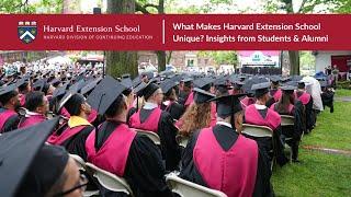 Why Choose Harvard Extension School? | Student Testimonials