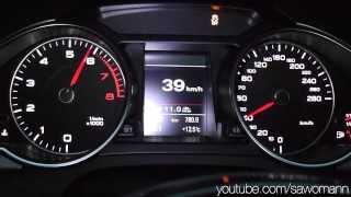 2013 Audi A5 Coupé 2.0 TFSI quattro 225 HP 0-100 km/h & 0-100 mph Acceleration GPS Measurement