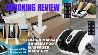 Cloud Massage Shiatsu Foot Massager Machine #massager #cloudmassage #shiatsumassage