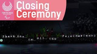 Tokyo 2020 Closing Ceremony Highlights | Paralympic Games