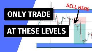 How To Identify KEY LEVELS - KEY Areas/Levels To Trade From