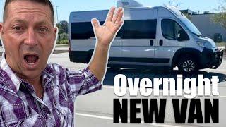 Exciting First Night in NEW Dolphin Class B RV on ProMaster by Embassy RV,  VanLife Morning Sep 2024